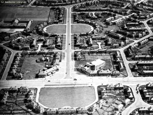 Aerial view of Green End Road